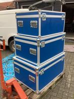 Flightcases opbergkoffer kisten, Huis en Inrichting, Woonaccessoires | Kisten, Ophalen, 50 tot 100 cm, 50 tot 75 cm, Zo goed als nieuw