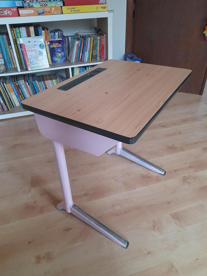Kleine schoolbank voor kinderkamer, Kinderen en Baby's, Kinderkamer | Tafels en Stoelen, Gebruikt, Tafel(s), Ophalen