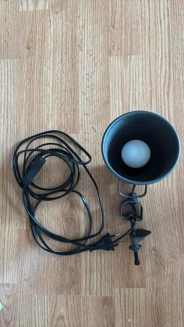 Prachtige vintage verstelbare stalen bed-/bureaulamp beschikbaar voor biedingen