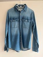 Jeanshemd Hollister, Kleding | Heren, Blauw, Halswijdte 38 (S) of kleiner, Ophalen of Verzenden, Zo goed als nieuw
