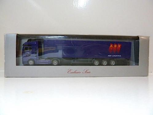 Herpa MAN TGA ABX-Logistics 1/87, Hobby en Vrije tijd, Modelauto's | 1:87, Zo goed als nieuw, Bus of Vrachtwagen, Herpa, Ophalen of Verzenden