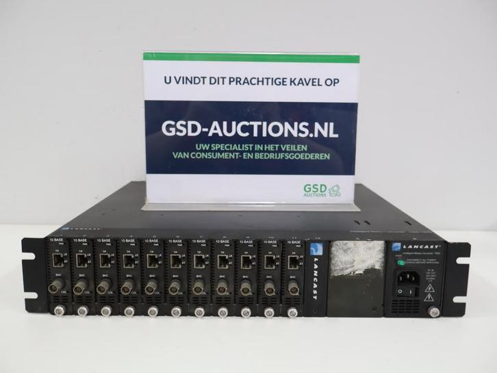 Intelligent media converter van Landcast - 7500 12-HS, Audio, Tv en Foto, Converters, Gebruikt, Ophalen of Verzenden