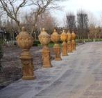 Tuinvazen met deksel op zuil, Tuin en Terras, Ophalen of Verzenden, Nieuw