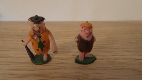 2 Marx Tinykins-figuren - Hanna Barbera - Flintstones, Verzamelen, Poppetjes en Figuurtjes, Gebruikt, Ophalen of Verzenden