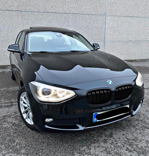 BMW 116i Automatique/Toit ouvrant/Navi pro/Full LED, Autos, BMW, Entreprise, Série 1, Essence, Automatique, Noir, BMW Premium Selection