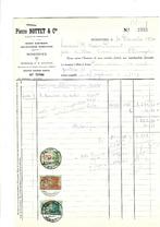 Ancienne facture 1950, Enlèvement ou Envoi, Utilisé