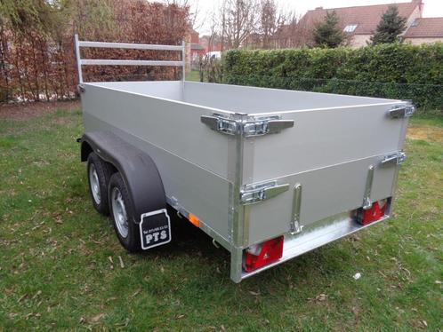 dubbelas op maat gemaakt 750kg coc 3/1.30m bwj 2025, Auto diversen, Aanhangers en Bagagewagens, Zo goed als nieuw, Ophalen