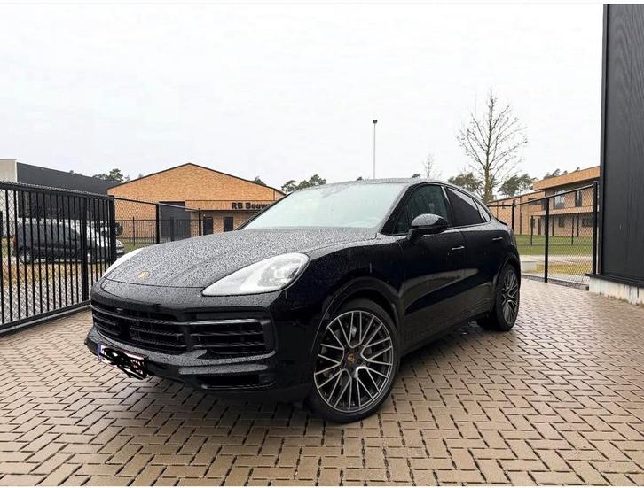 Porsche Cayenne Coupé 3.0 V6 - Black Edition - Nieuwstaat, Autos, Porsche, Entreprise, Achat, Cayenne, Caméra 360°, Caméra de recul