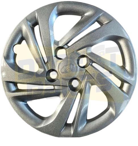 Hyundai i10 6/23-  wieldeksel 14 " zilver "vijf-spaaks" Orig, Auto diversen, Wieldoppen, Nieuw, Verzenden