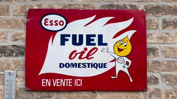 Esso bord ‘Fuel Oil Domestique’ beschikbaar voor biedingen