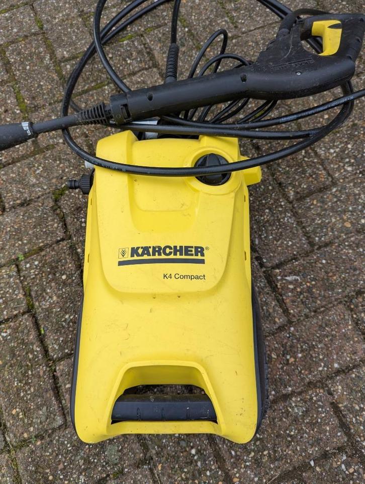 Karcher 4 hogedrukreiniger, Tuin en Terras, Hogedrukreinigers, Zo goed als nieuw, Elektrisch, Ophalen