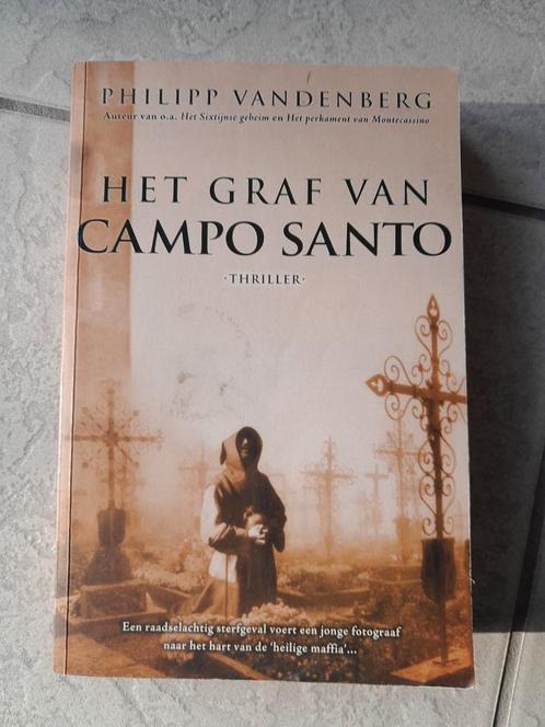 P. Vandenberg - Het graf van Campo Santo, Livres, Thrillers, Utilisé, Enlèvement