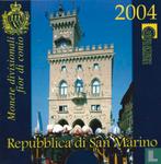 Republica di San Marino 2004 BU set, Postzegels en Munten, Munten | Europa | Euromunten, Setje, San Marino, Overige waardes, Ophalen