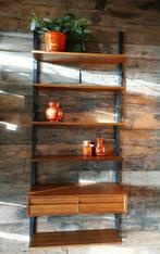 Vintage Deens wandmeubel, Antiek en Kunst, Curiosa en Brocante, Ophalen