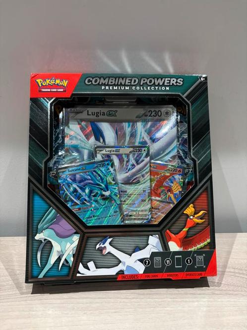 Combined powers premium collection (11 boosters) pokémon tcg, Hobby en Vrije tijd, Verzamelkaartspellen | Pokémon, Ophalen of Verzenden