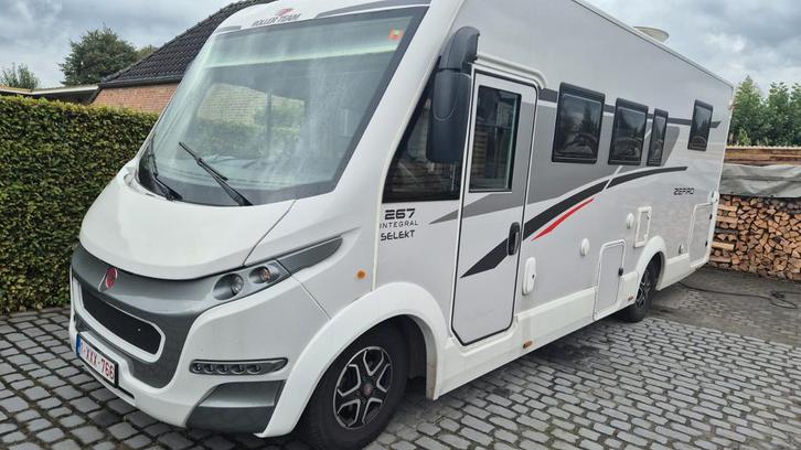 Roller Team Zefiro 267 MH Integraal,Luxe uitvoering 28000km, Caravans en Kamperen, Mobilhomes, Particulier, Integraal, Ophalen