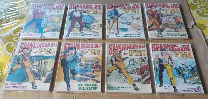 Spanningen bij de F.B.I - 1e druk, Boeken, Stripverhalen, Gelezen, Eén stripboek, Ophalen of Verzenden