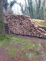 eiken en beuken brandhout, Tuin en Terras, Brandhout, 6 m³ of meer, Ophalen, Beukenhout, Blokken