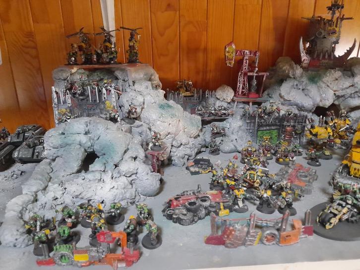 warhammer 40K armée ork, Collections, Statues & Figurines, Utilisé, Autres types, Enlèvement