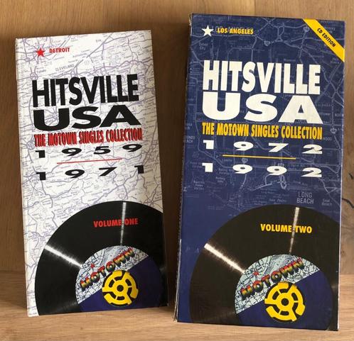 HITSVILLE USA vol.1&2: 2 Boxsets Motown singles 1959-1992, CD & DVD, CD | R&B & Soul, Soul, Nu Soul ou Neo Soul, 1960 à 1980, Enlèvement ou Envoi