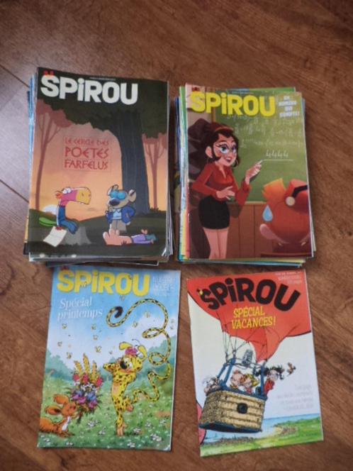 Lot de magazines Spirou 2023, Boeken, Stripverhalen, Zo goed als nieuw, Meerdere stripboeken, Ophalen of Verzenden