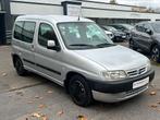 Citroên Berlingo 1.6i, 2002, 123.820km, 1e eig., GEKEURD VVK, Argent ou Gris, Achat, Entreprise, Boîte manuelle