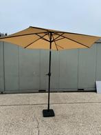 parasol 3m rond met voet Nieuw, Tuin en Terras, Ophalen, Nieuw, 2 tot 3 meter, Stokparasol