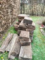Lot hout brandhout, Tuin en Terras, Brandhout, Minder dan 3 m³, Ophalen, Overige houtsoorten, Blokken