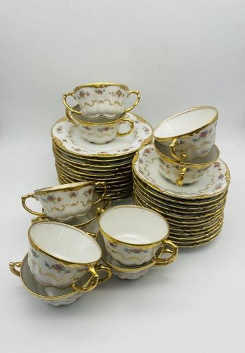 Service à thé et dessert antique de 1906 en porcelaine de Li, Enlèvement