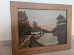 Prachtig landschapsschilderij Slabbinck, Antiek en Kunst, Ophalen