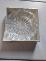Glazen-kristal asbak., Ophalen, Nieuw, Overig
