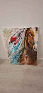 Canvas paard 60x80, Enlèvement