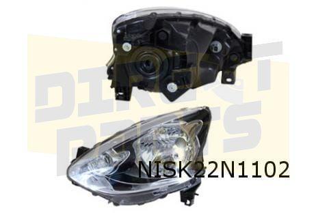 Nissan Micra koplamp Rechts Origineel!  260103HN1A, Auto-onderdelen, Verlichting, Nissan, Nieuw, Verzenden