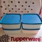 Tupperware 4 diepvriesdozen 400 ml, Huis en Inrichting, Keuken | Tupperware, Ophalen of Verzenden, Gebruikt