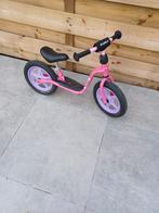 Roos loopfietsje van Puky, Ophalen