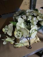 Kunst Orchideeen Bloemstuk op staander, Ophalen, Zo goed als nieuw, Binnen