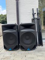 2x Alto PS 4HA active speakers + statief, Ophalen, Gebruikt