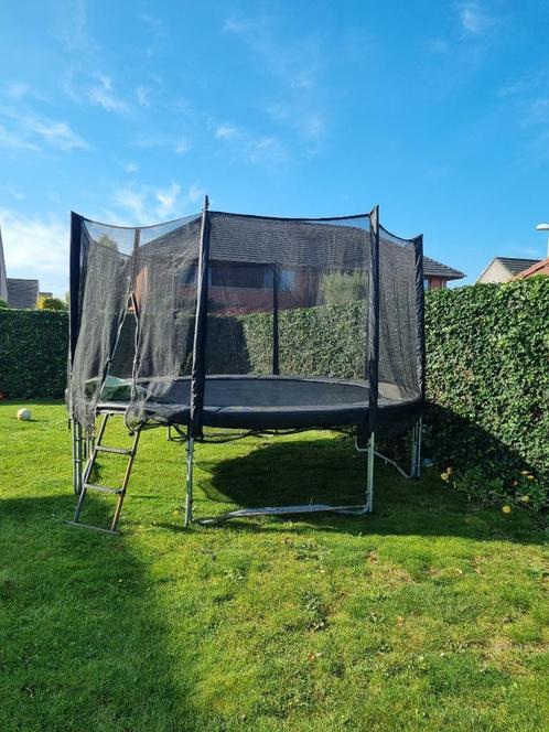 Trampoline 366 cm, Enfants & Bébés, Jouets | Extérieur | Trampolines, Utilisé, Enlèvement