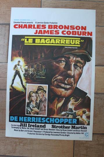 filmaffiche Charles Bronson The Streetfighter filmposter