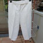 Broek wit 7/8 Ermanno Scervino mt 38 (it42), Kleding | Dames, Maat 38/40 (M), Wit, Ophalen of Verzenden, Zo goed als nieuw