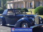 Alvis TA 21 Drophead cabriolet | Route 66 Auctions, Auto's, Oldtimers, Blauw, Leder, Bedrijf, Handgeschakeld