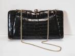 Sac à main en cuir de crocodile., Bijoux, Sacs & Beauté, Sacs | Sacs Femme, Enlèvement ou Envoi, Comme neuf, Sac à main