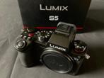 Lumix S5 + 50mm F1.8 als nieuw, Audio, Tv en Foto, Fotografie | Professionele apparatuur, Zo goed als nieuw, Ophalen