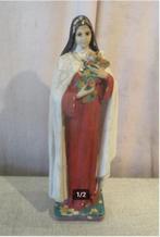 Mooi Oud religieus Beeld van de Heilige Theresia - 30cm, Antiek en Kunst, Ophalen of Verzenden