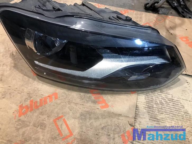 VW POLO 6R Rechts rechter koplamp (engels), Auto-onderdelen, Verlichting, Volkswagen, Gebruikt