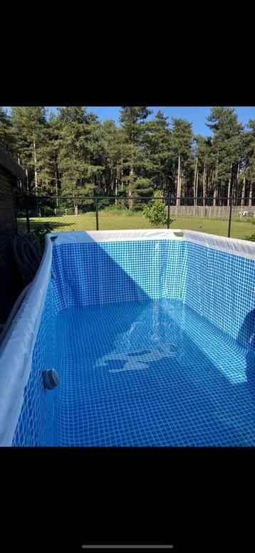 Intex zwembad , warmtepomp , filter ea, Tuin en Terras, Ophalen, Gebruikt