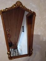 spiegel met gouden rand, Maison & Meubles, Accessoires pour la Maison | Miroirs, Comme neuf, Moins de 50 cm, Enlèvement, Moins de 100 cm
