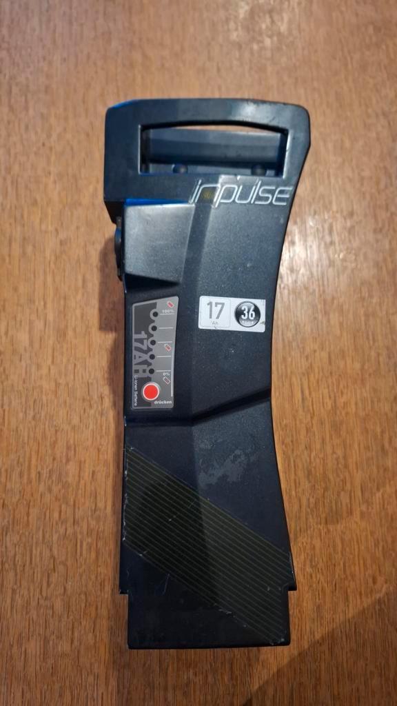 Impulse batterij 17Ah 36v 603 wh 4 pins kalkhoff gazelle, Fietsen en Brommers, Fietsaccessoires | Fietsaccu's, Ophalen