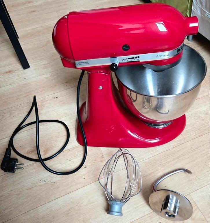 KitchenAid Artisan keukenrobot, Elektronische apparatuur, Keukenmixers, Zo goed als nieuw, 4 liter of meer, 3 snelheden of meer