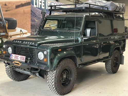 Defender 110 lichte vracht met daktent, Auto's, Land Rover, Particulier, Defender, Diesel, Euro 5, SUV of Terreinwagen, 3 deurs